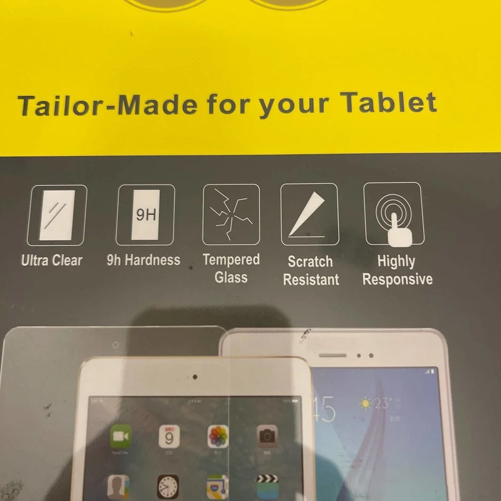 JETech Screen protector tempered Glass Tablet IPad 10.2 inch NWT